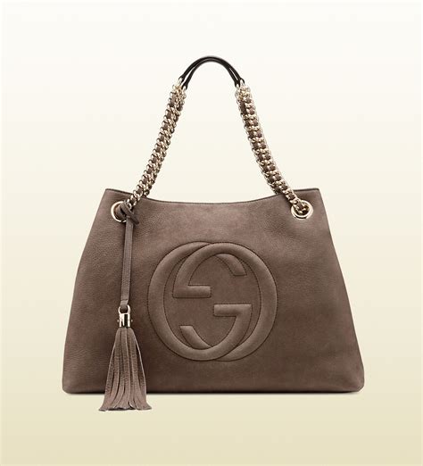 gucci soho nubuck|Gucci double g shoulder bag.